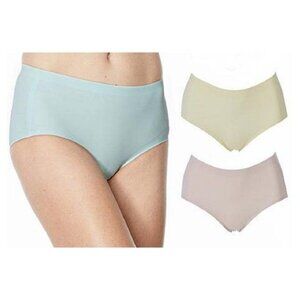 Rhonda Shear 3pk Invisible Body Brief SIZE MEDIUM